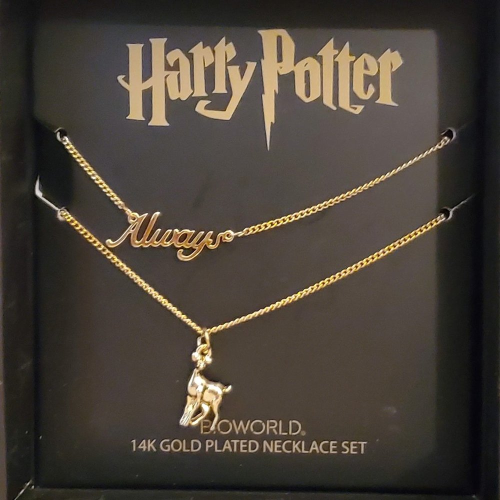 NWT Bioworld Harry Potter Necklace Set
